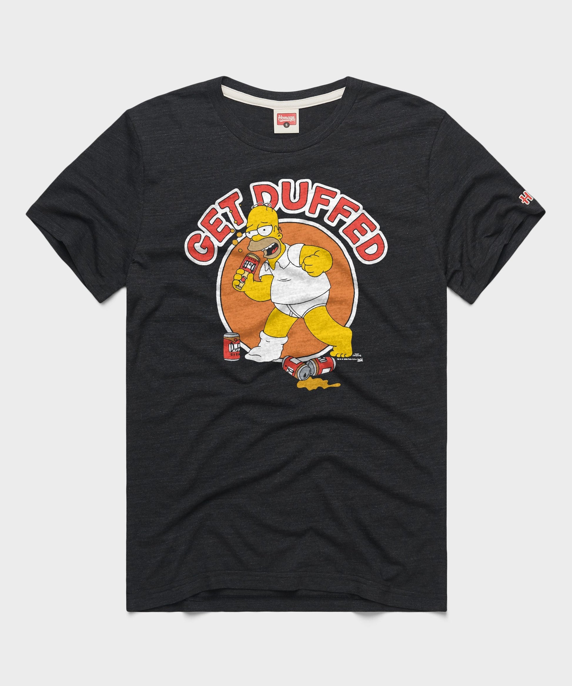The Simpsons Homer Get Duffed
