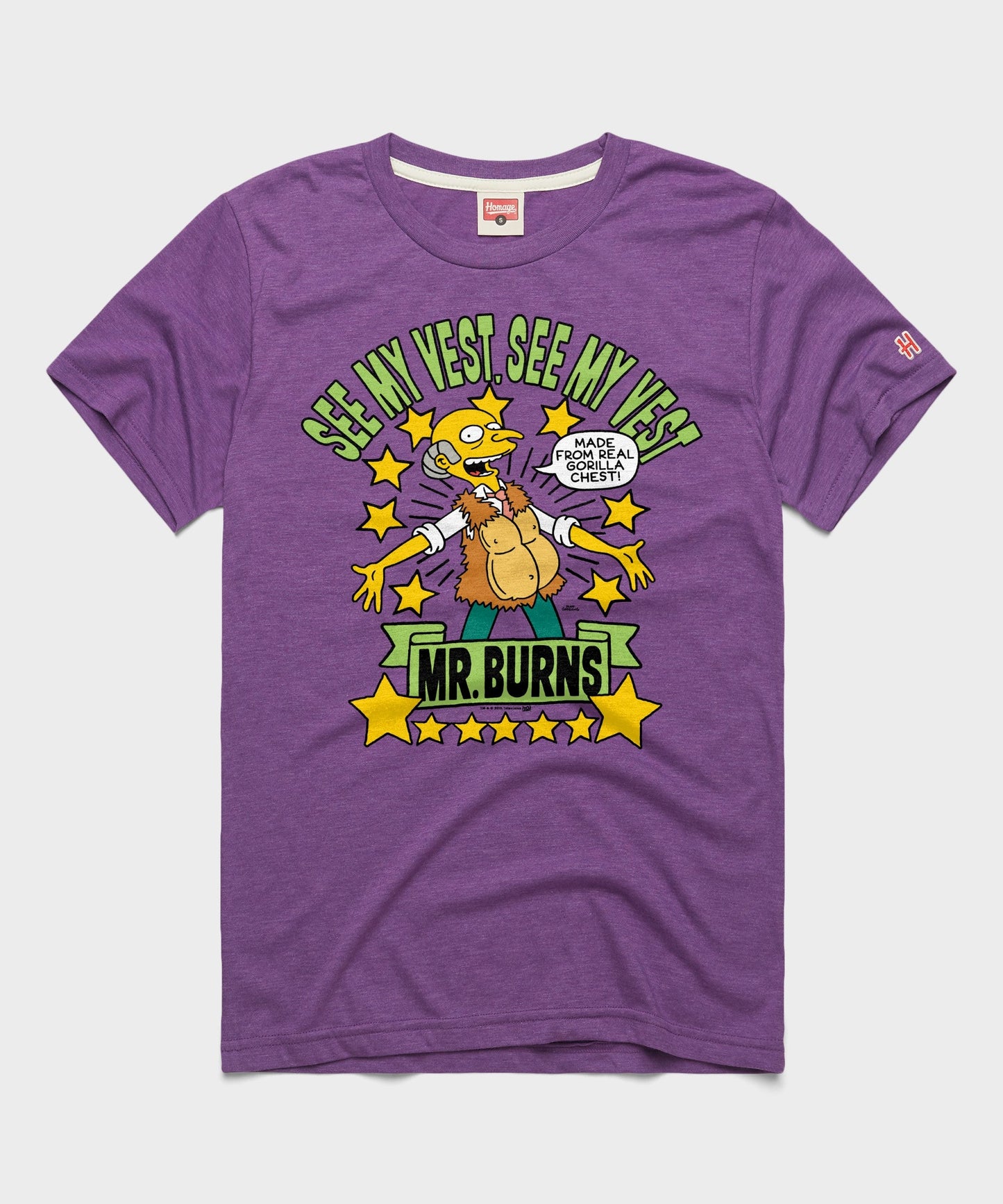 The Simpsons Mr. Burns See My Vest
