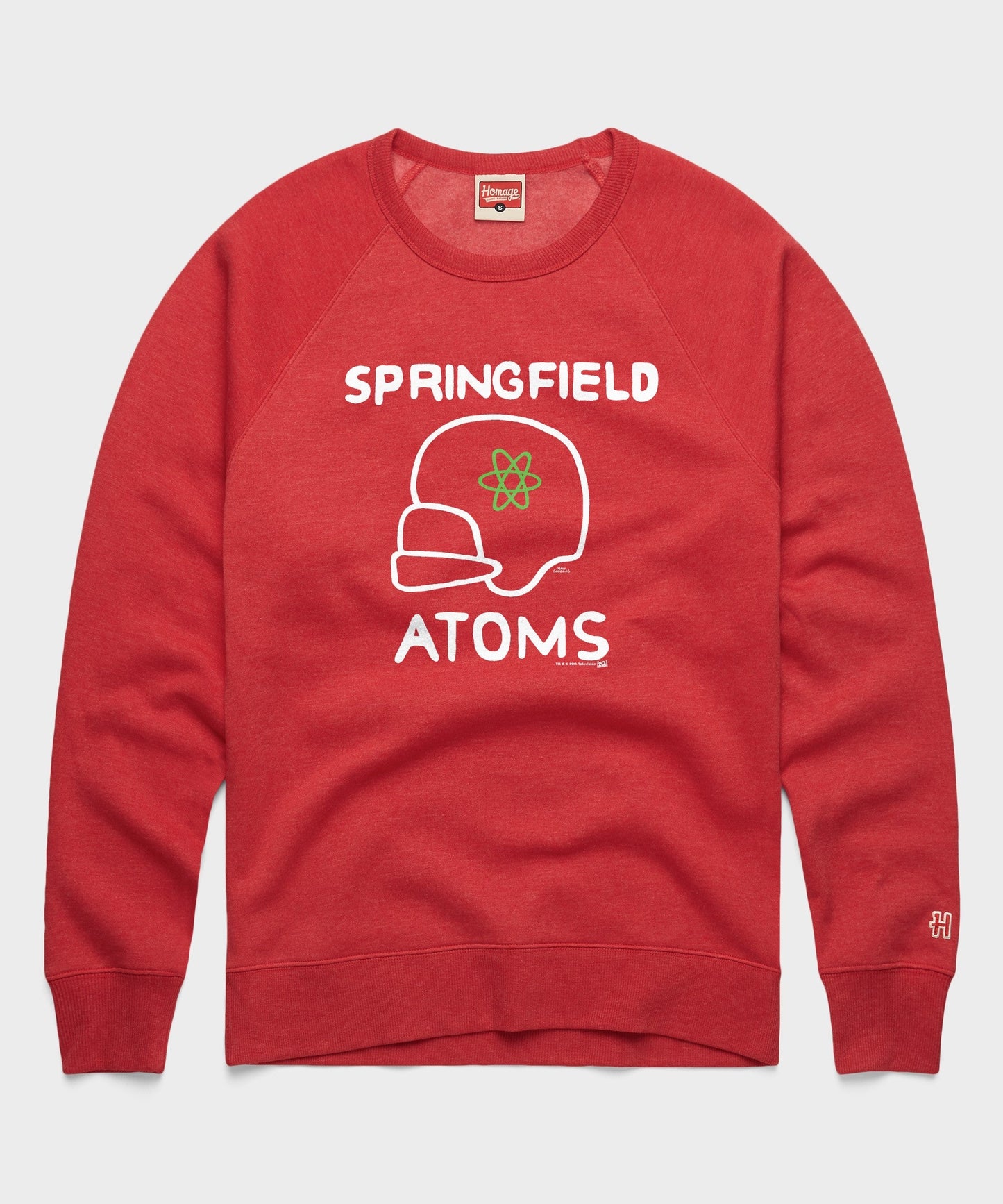 The Simpsons Springfield Atoms Crewneck