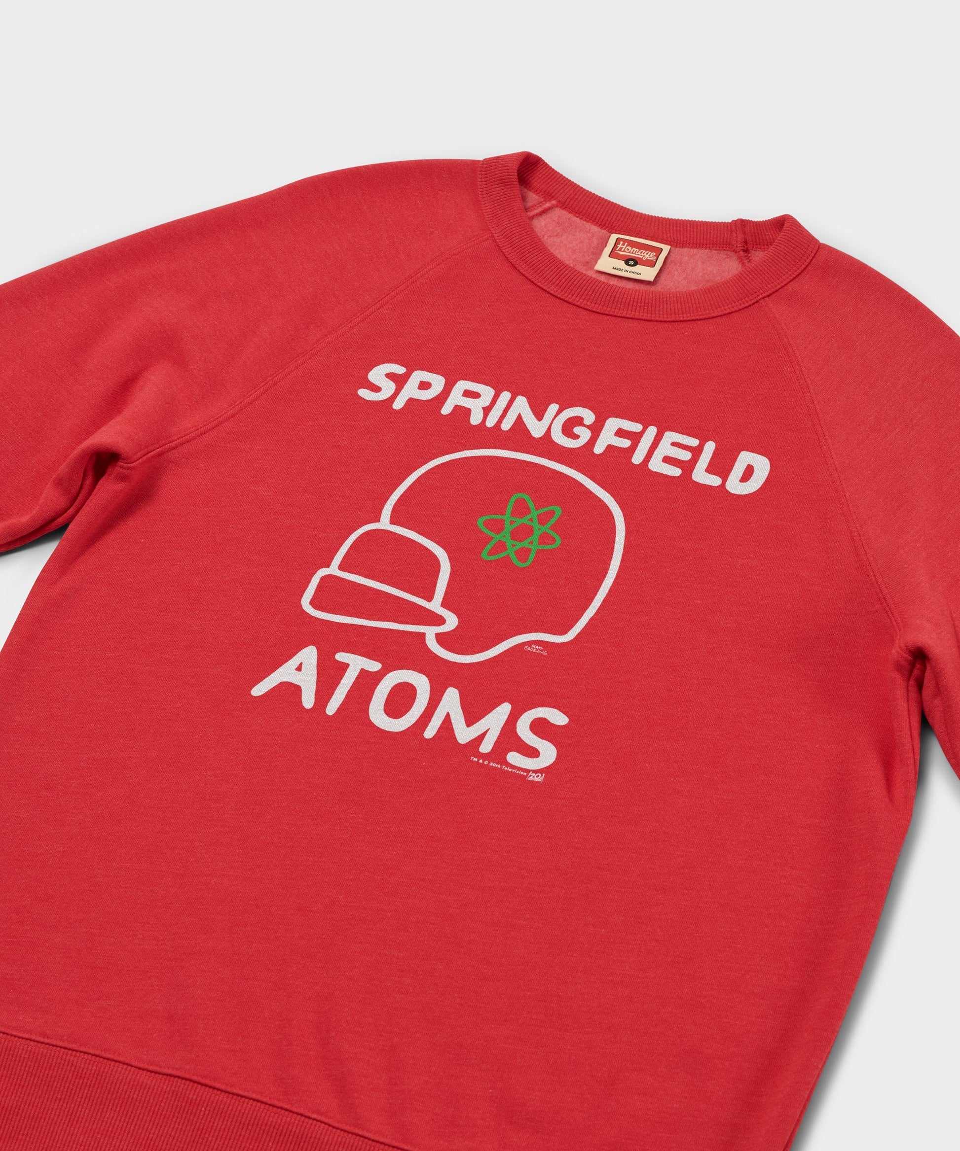 The Simpsons Springfield Atoms Crewneck