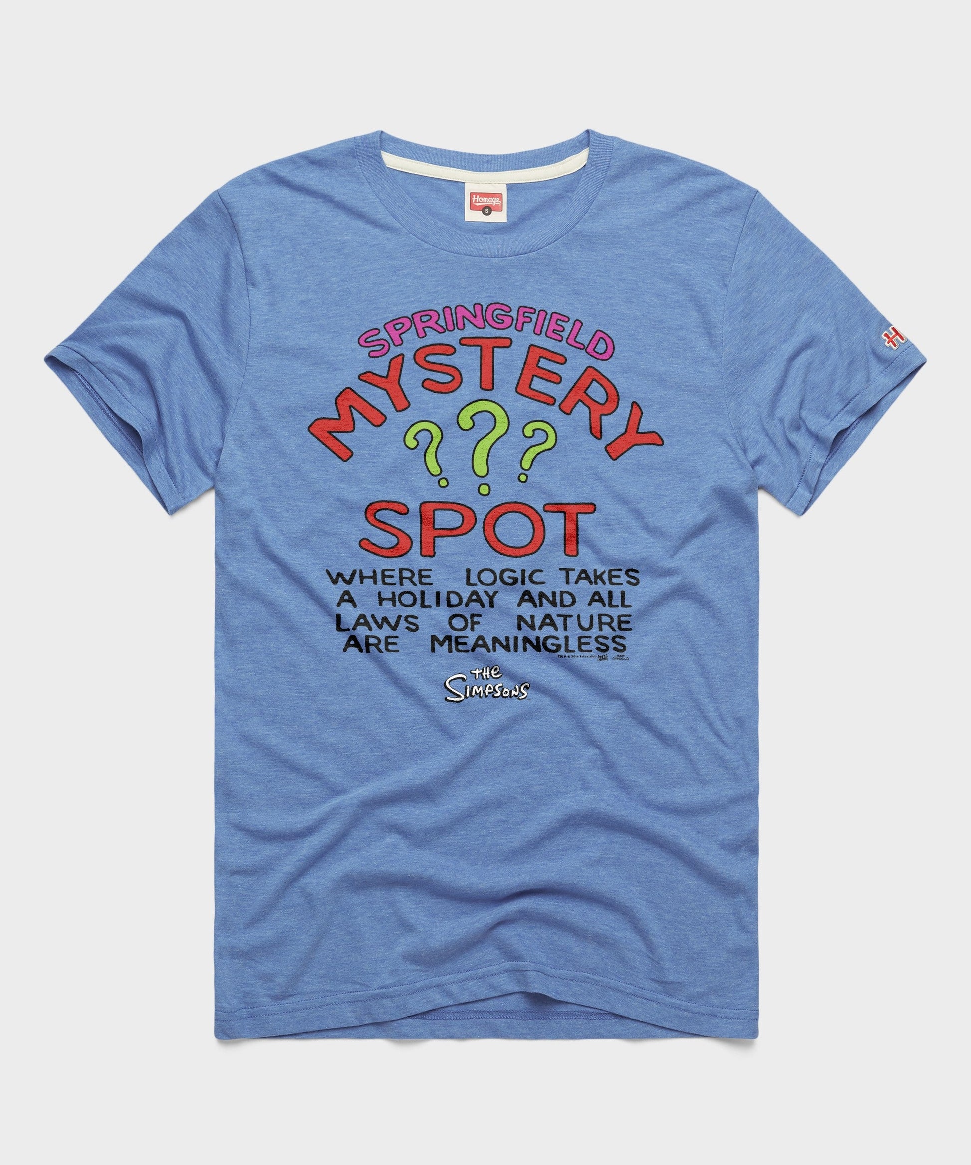 The Simpsons Springfield Mystery Spot