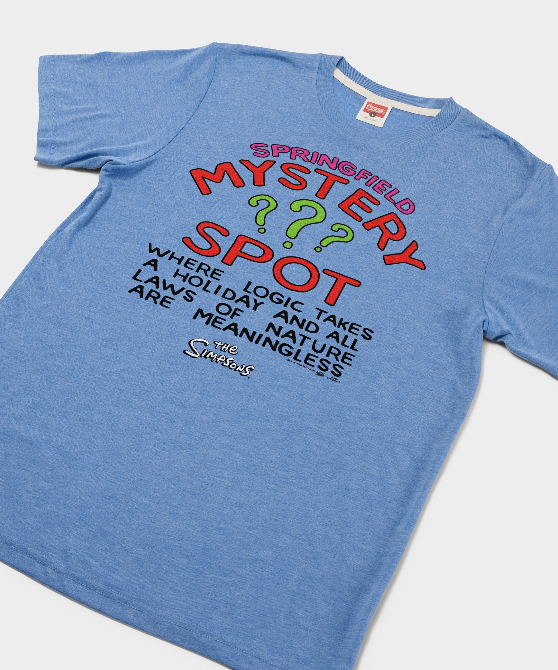 The Simpsons Springfield Mystery Spot