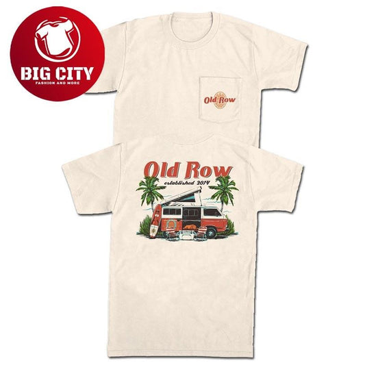 The Surf Van Old Row Two Sided Shirt