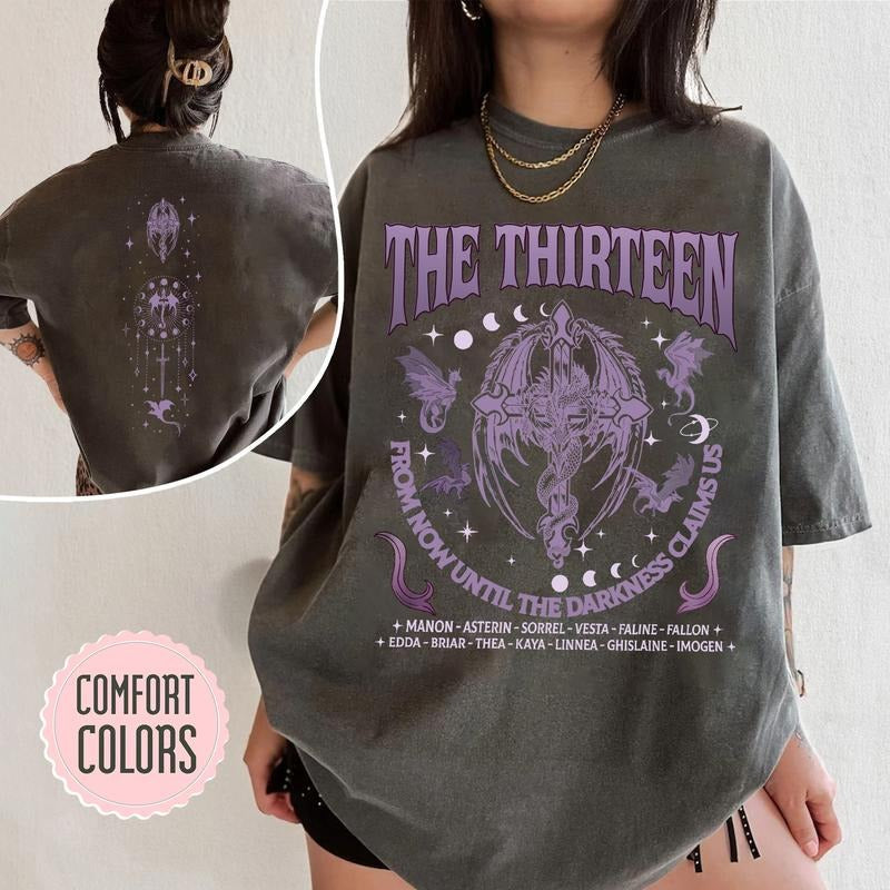 The Thirteen Throne Of Glass Shirt - 'From Now Until The Darkness Claims Tee Best Price