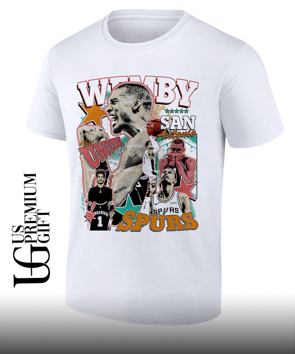 The Universe Told Me Alien Victor Wembanyama San Antonio Spurs NBA 2026 graphic shirt