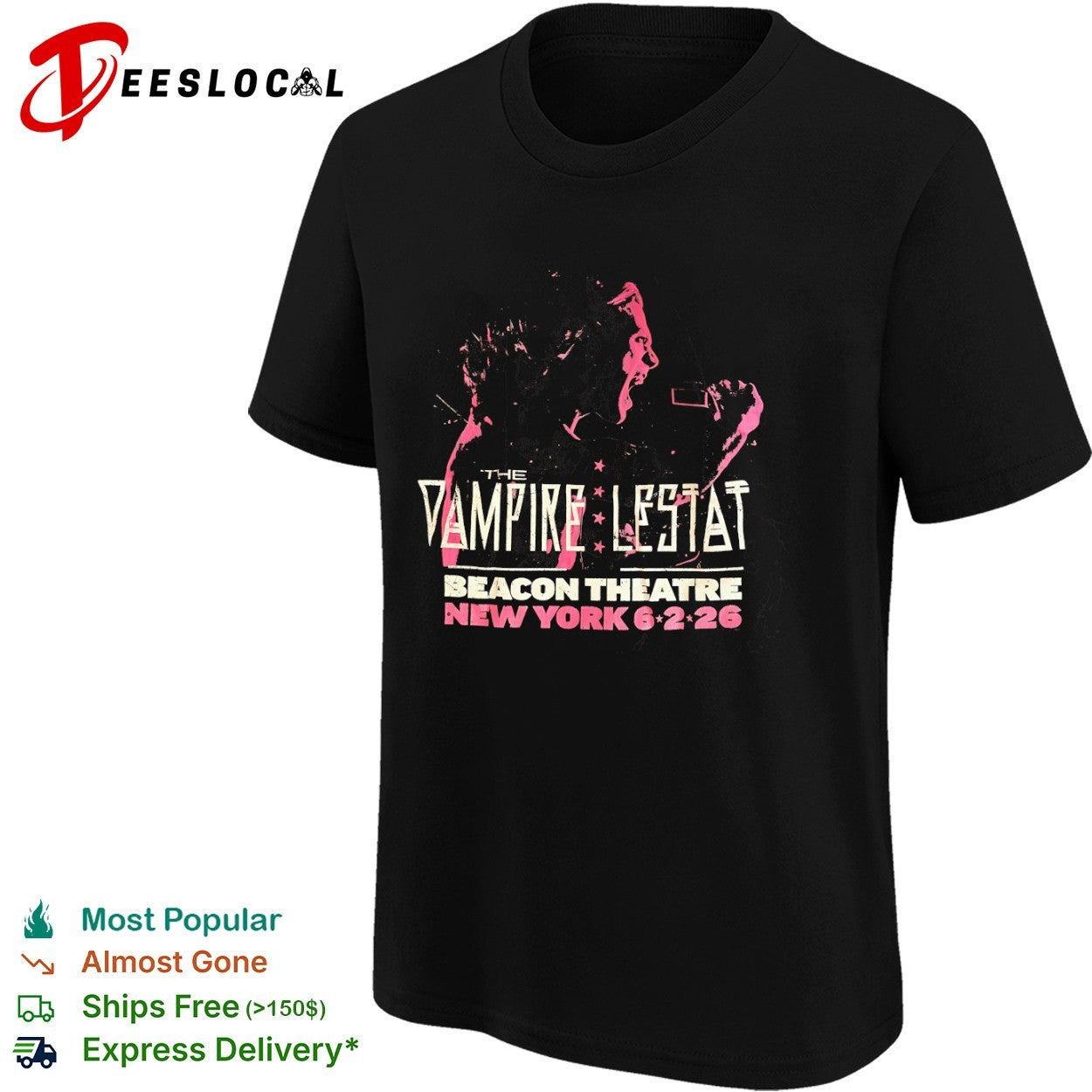 The Vampire Lestat Beacon Theatre New York 6 2 26 Anne Rice Interview shirt