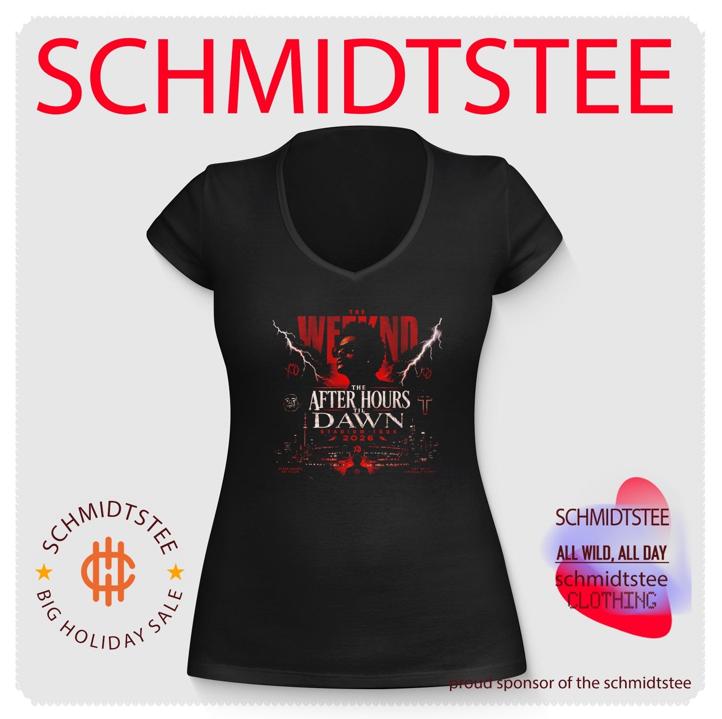 The Weeknd The After Hours Til Dawn Stadium Tour 2026 shirt
