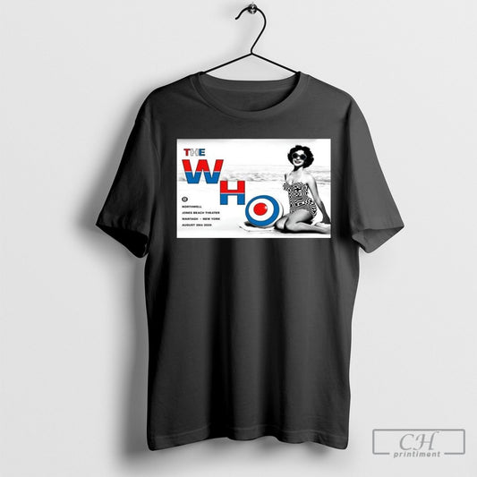 The Who August 28 2025 Wantagh Ny Concert Poster T Shirts