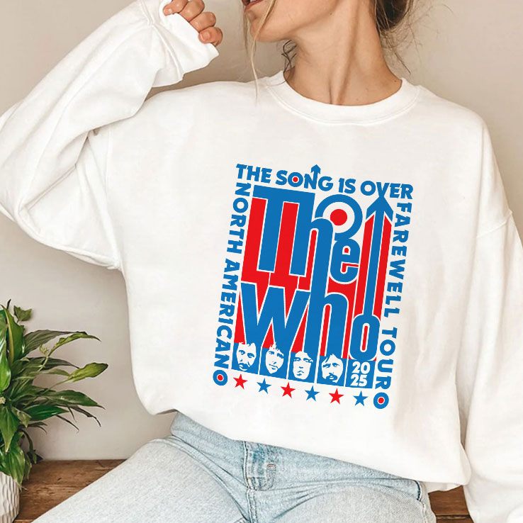 The Who North American Farewell Tour 2025 T Shirt