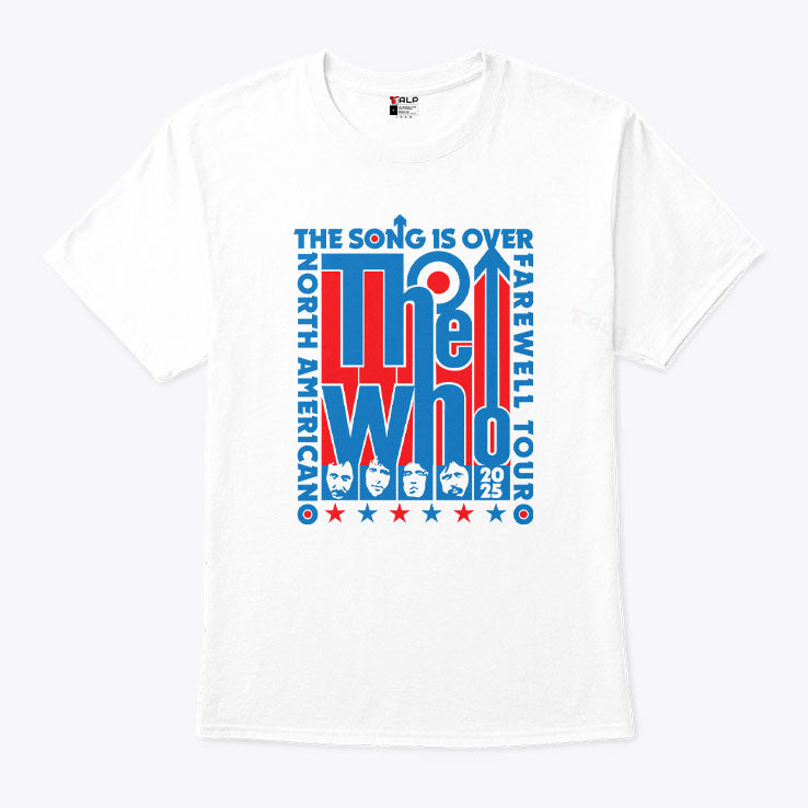 The Who North American Farewell Tour 2025 T Shirt