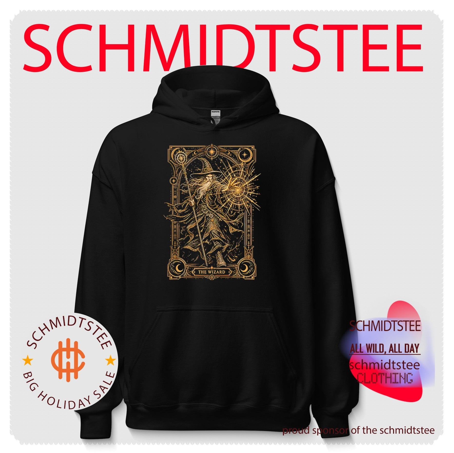 The Wizard Tarot Card Mystical Magic Spellcaster shirt