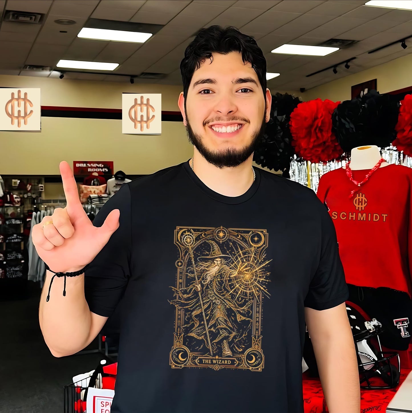 The Wizard Tarot Card Mystical Magic Spellcaster shirt