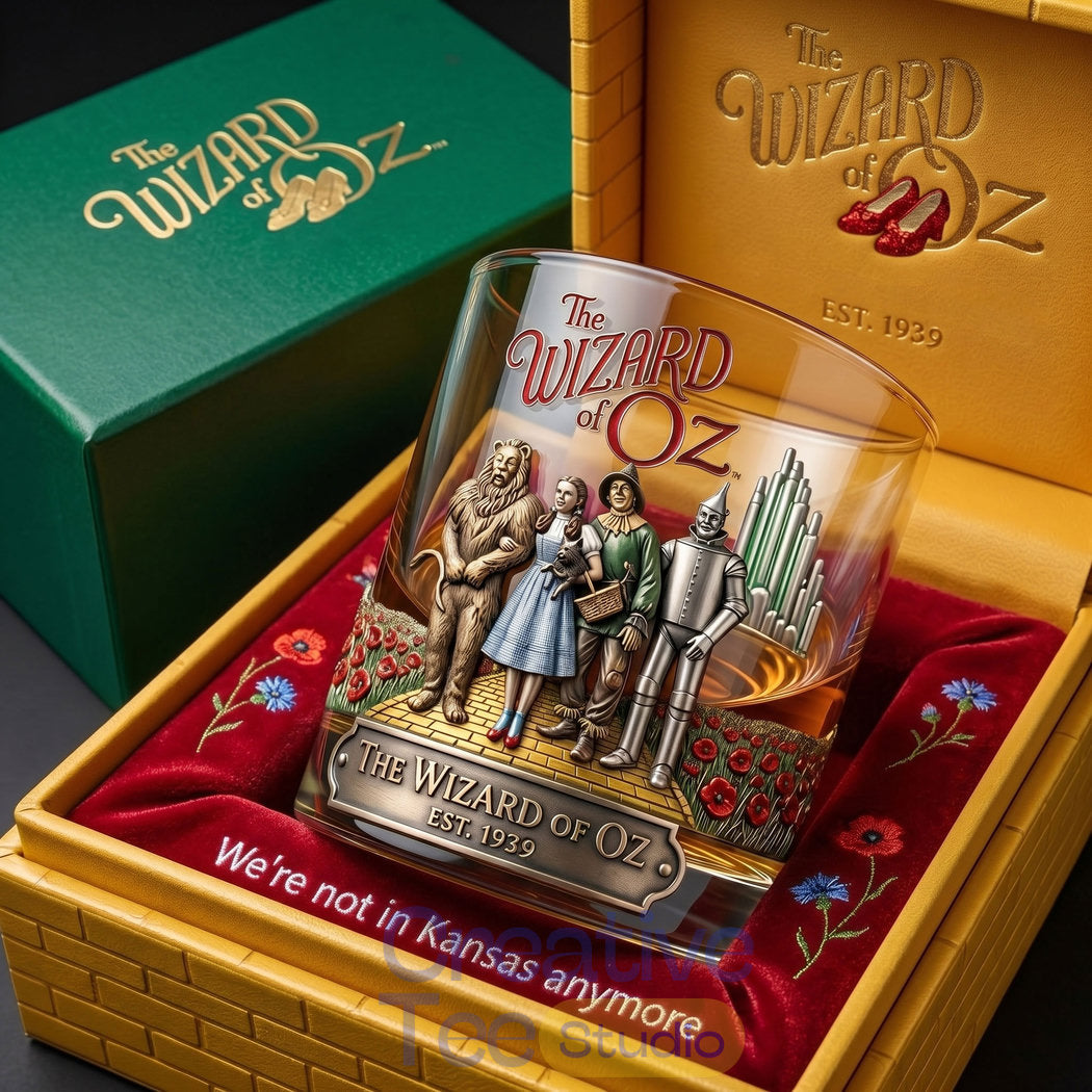 The Wizard of Oz 1939 Commemorative Whiskey Glass