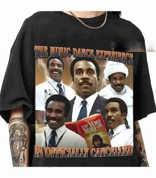 The music dance experience is officially canceled Mr. Milchick Severance retro 90s style vintage shirt