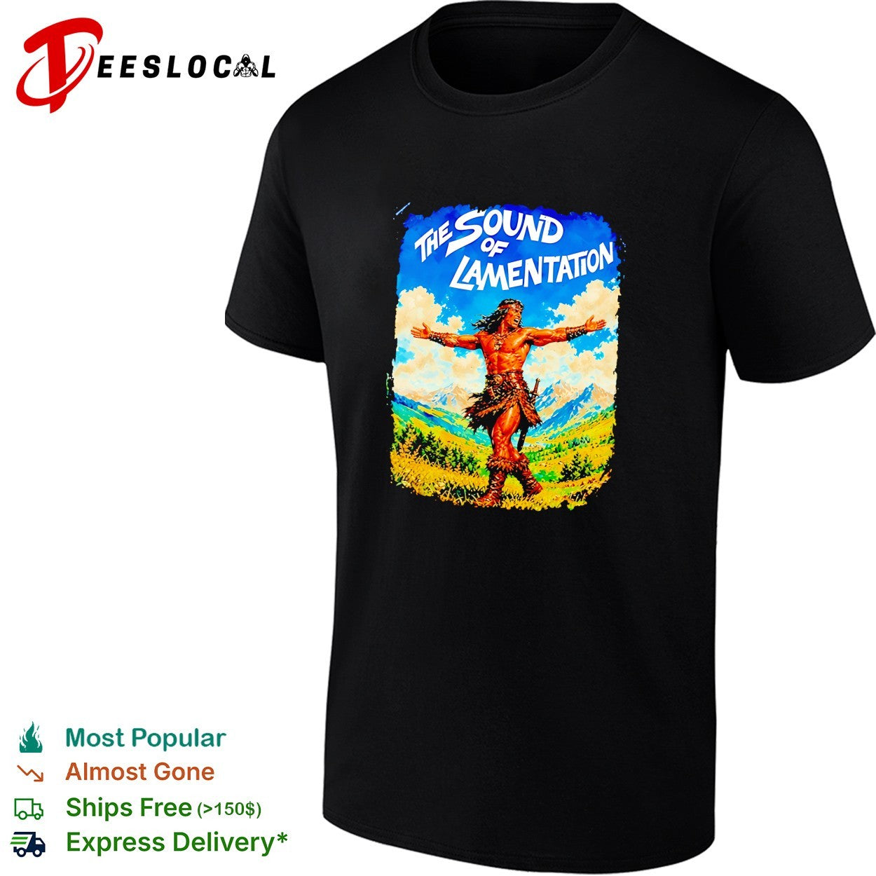 The sound of lamentation shirt