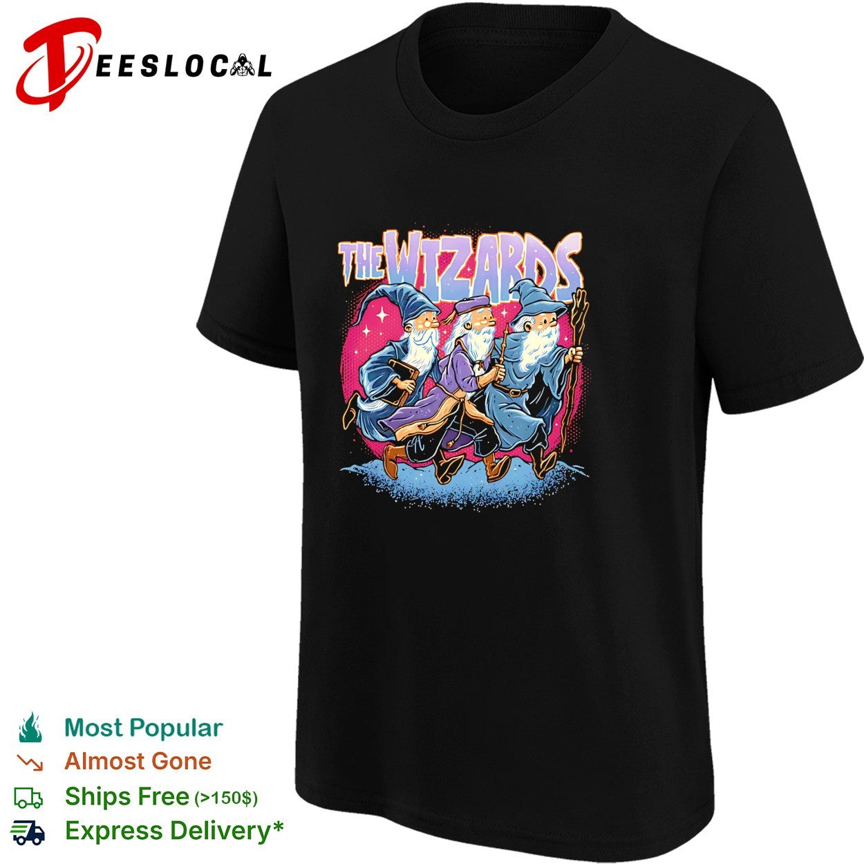 The wizards running shirt