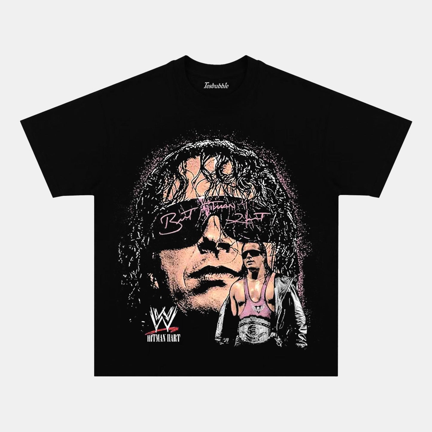 THE HITMAN BRET HART  TEE