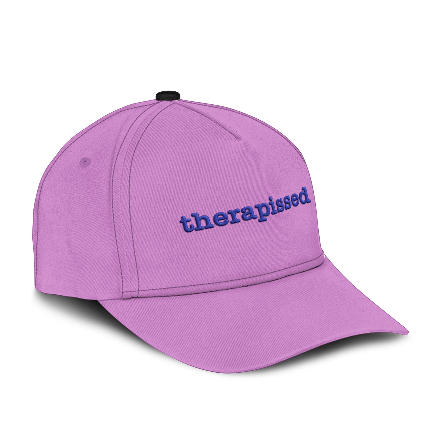 Therapissed Embroidered And Printed Cap