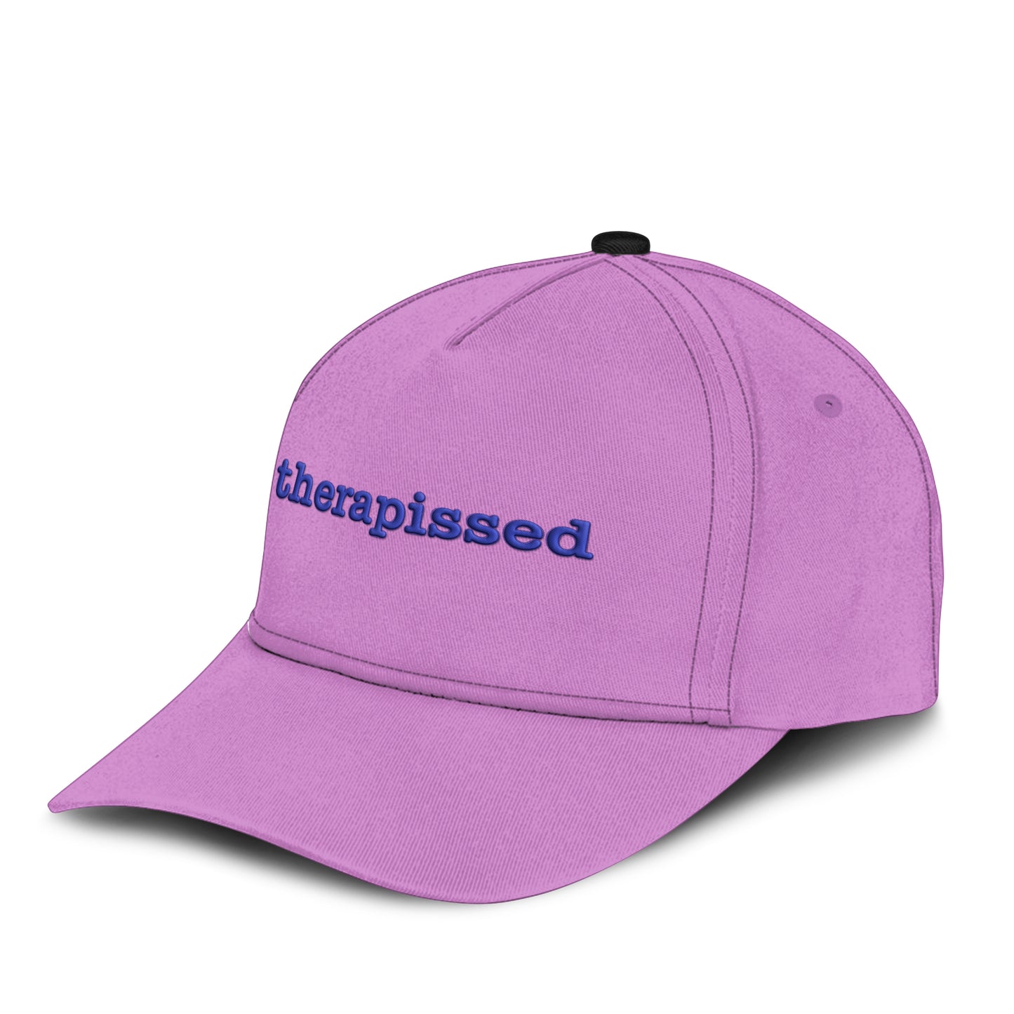 Therapissed Embroidered And Printed Cap