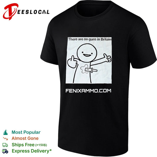 There are no guns in Britain shirt