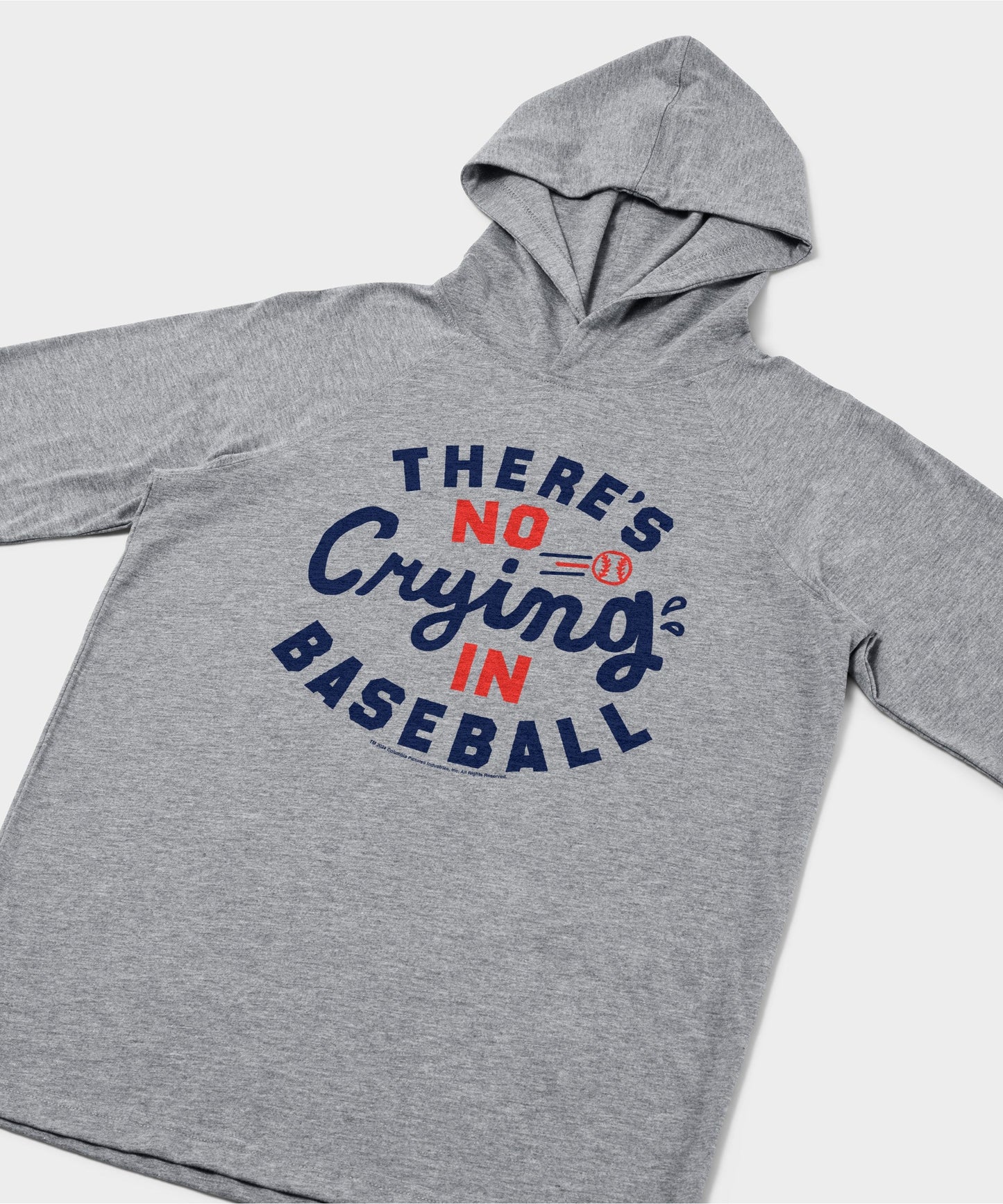 There's No CryIng In Baseball Lightweight Hoodie