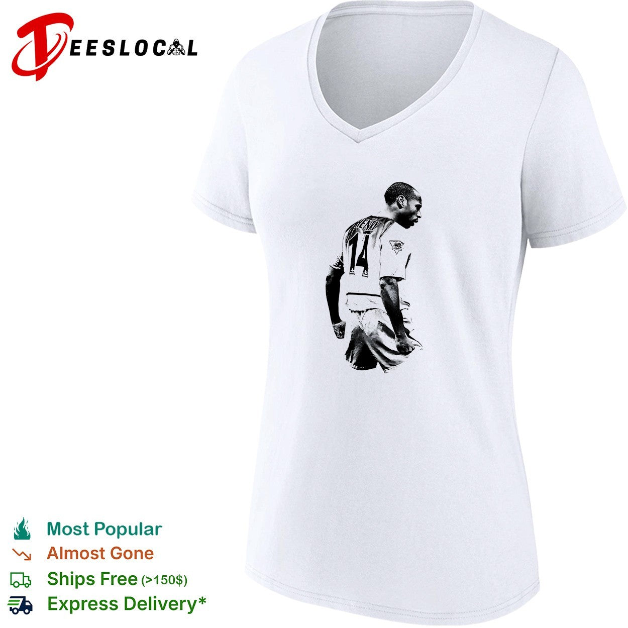 Thierry Henry Arsenal portrait shirt