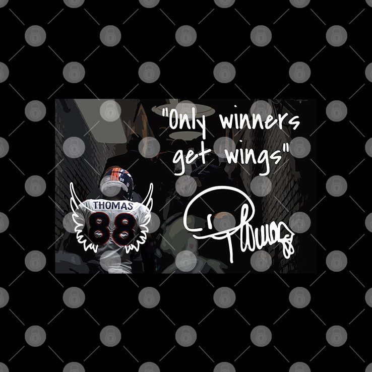 Thomas 88 Only Winners Get Wings T Shirt