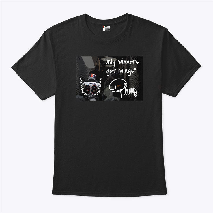 Thomas 88 Only Winners Get Wings T Shirt