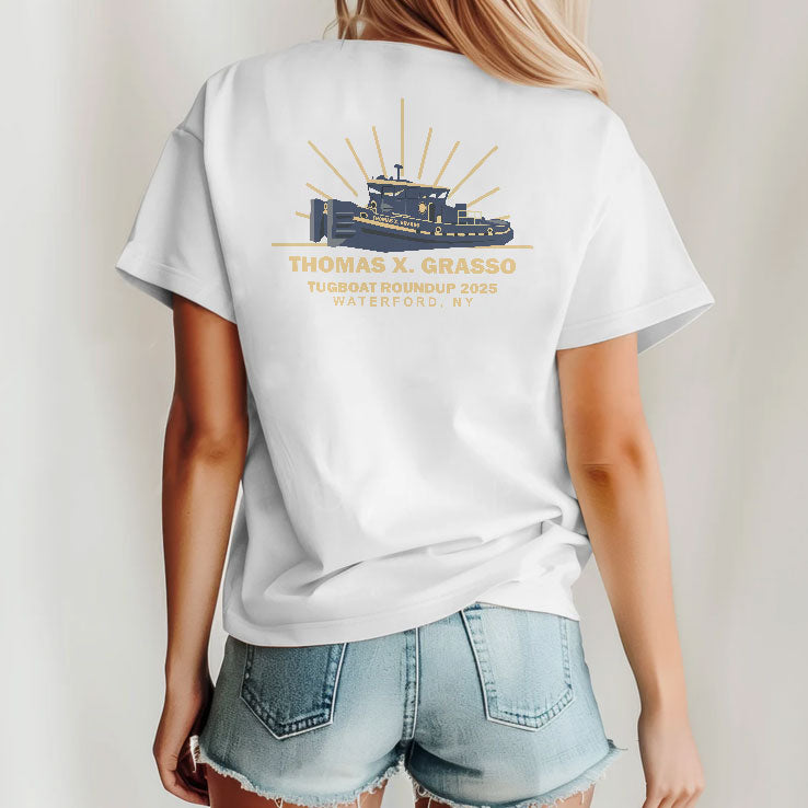 Thomas X Grasso Tugboat Roundup 2025 Waterford NY Shirt