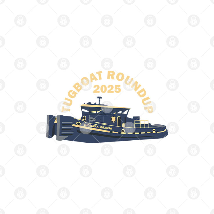 Thomas X Grasso Tugboat Roundup 2025 Waterford NY Shirt