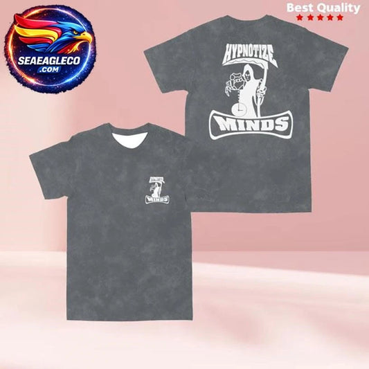 Three 6 Mafia Ch.1 Mineral Grey Two Sided Shirt
