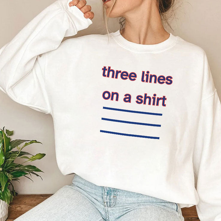 Three Lines On A Shirt England Football T Shirt