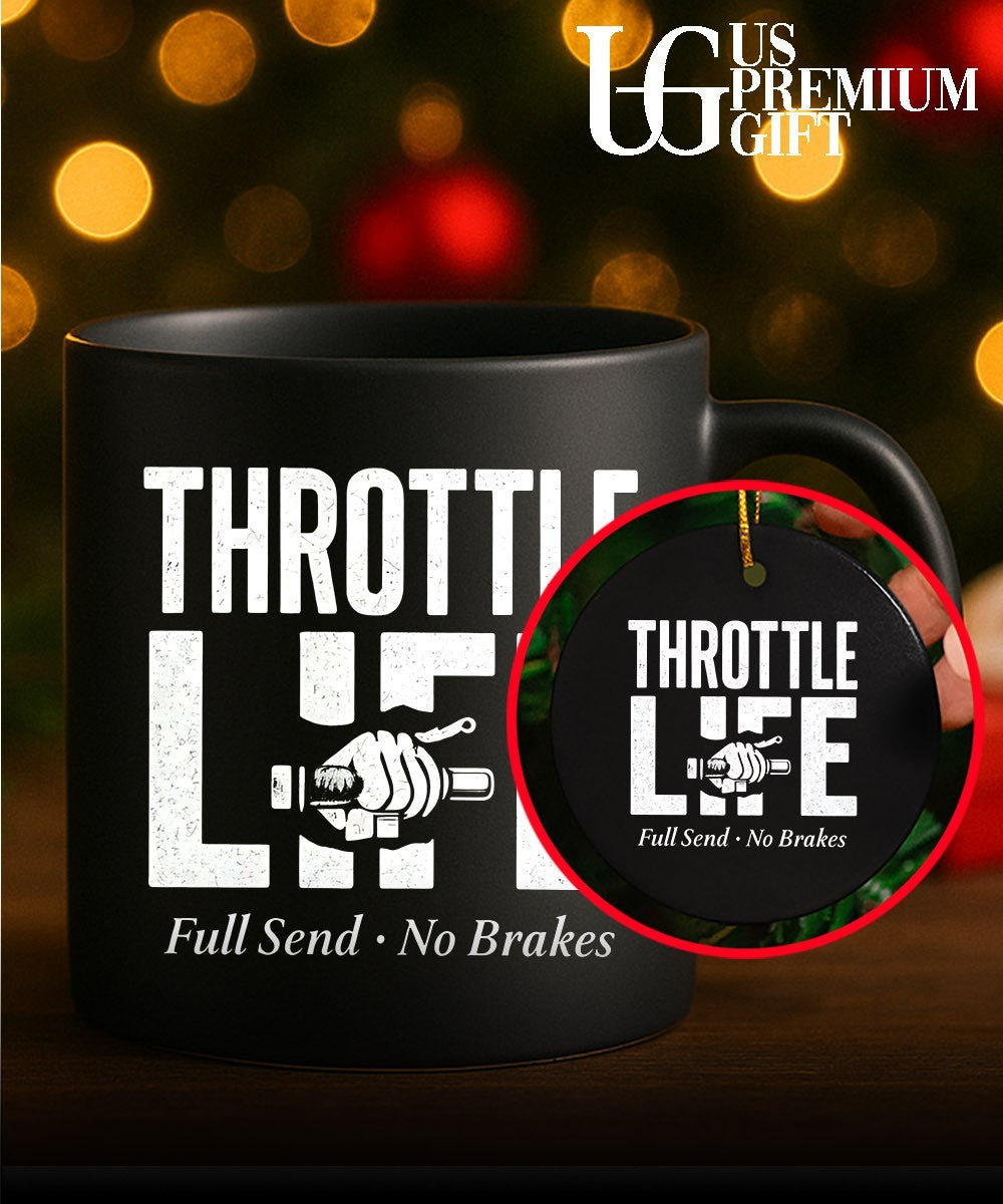 Throttle Life Full Send No Brakes shirt