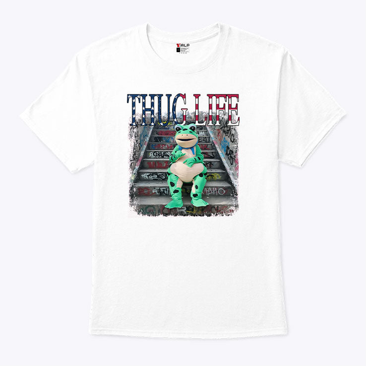 Thug Life Portland Frog Protest T Shirt