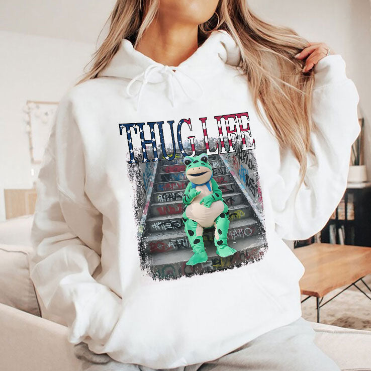 Thug Life Portland Frog Protest T Shirt