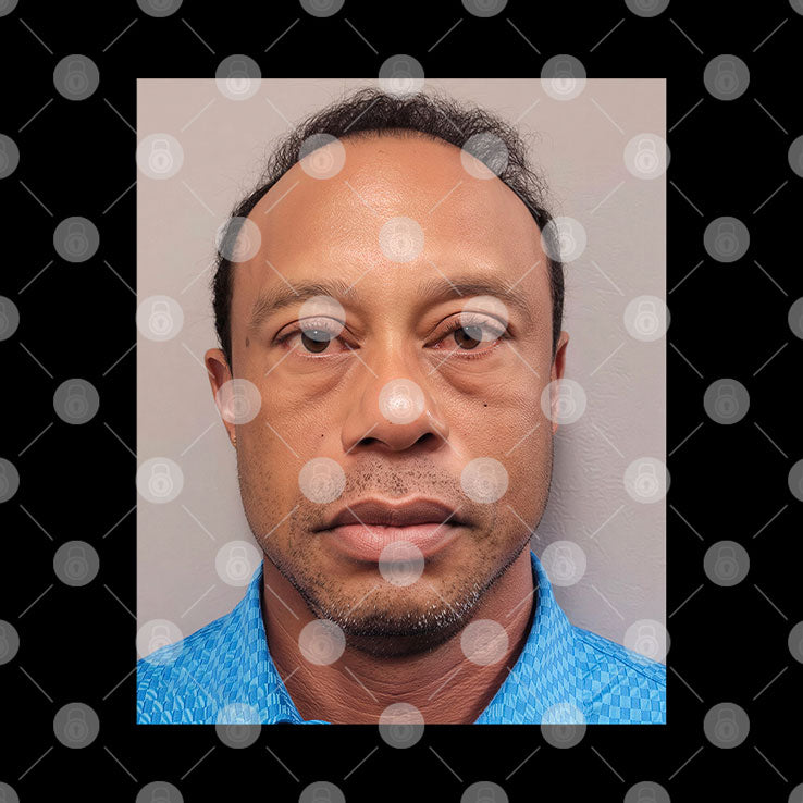 Tiger Woods Mugshot 2026 Tee Shirt