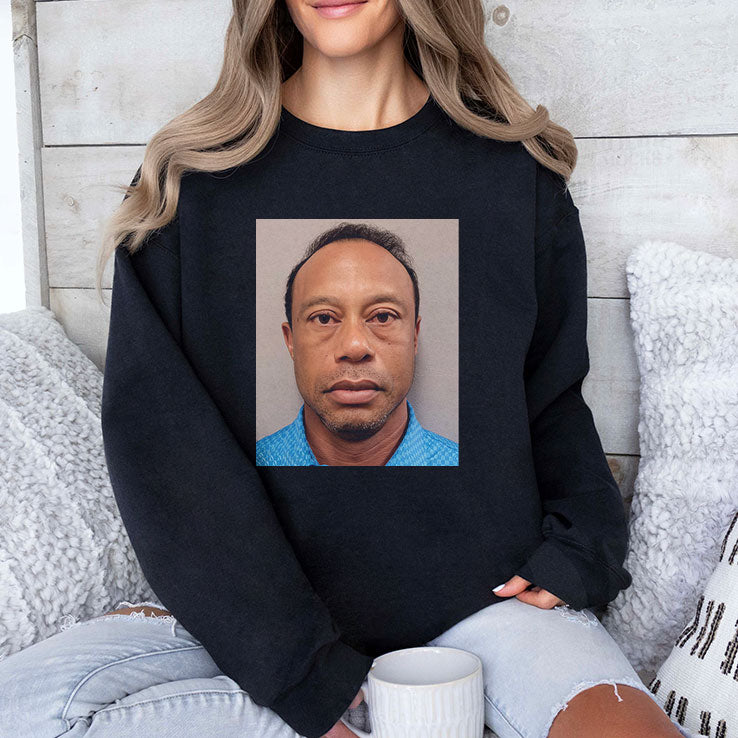 Tiger Woods Mugshot 2026 Tee Shirt