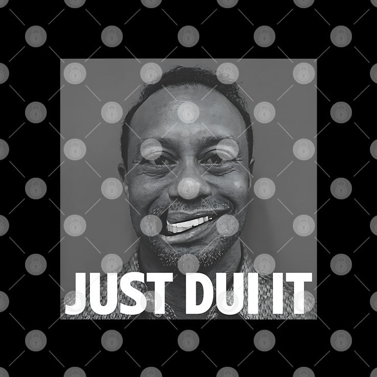 Tiger Woods Mugshot Just DUI It Shirt