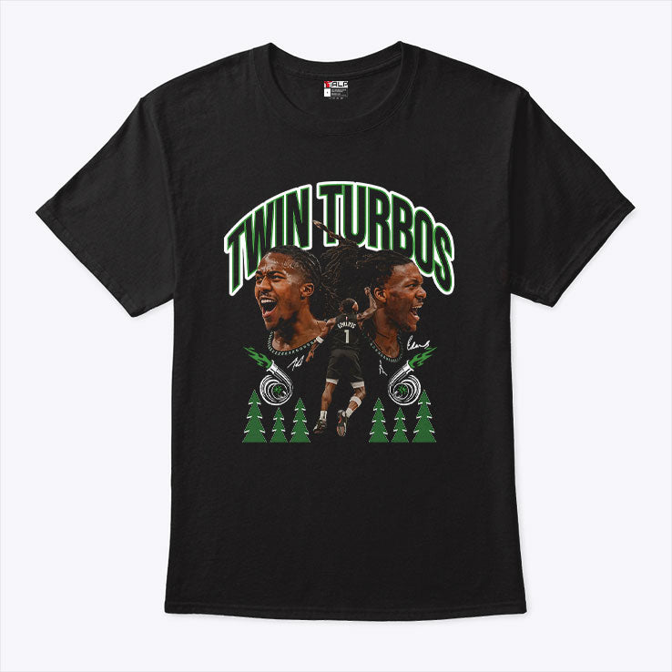Minnesota Timberwolves Twin Turbos T Shirt