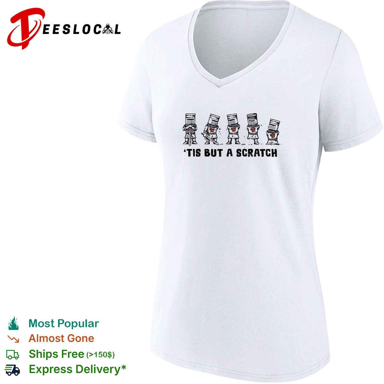 ‘Tis but a scratch knights shirt
