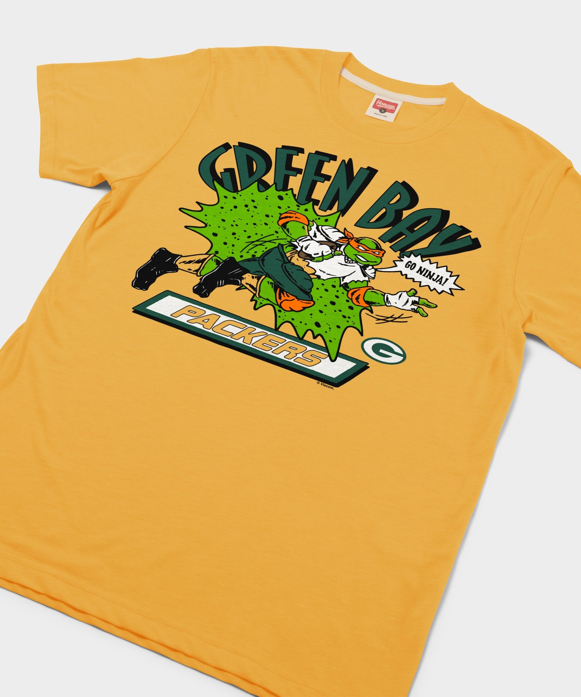 TMNT Michelangelo x Green Bay Packers