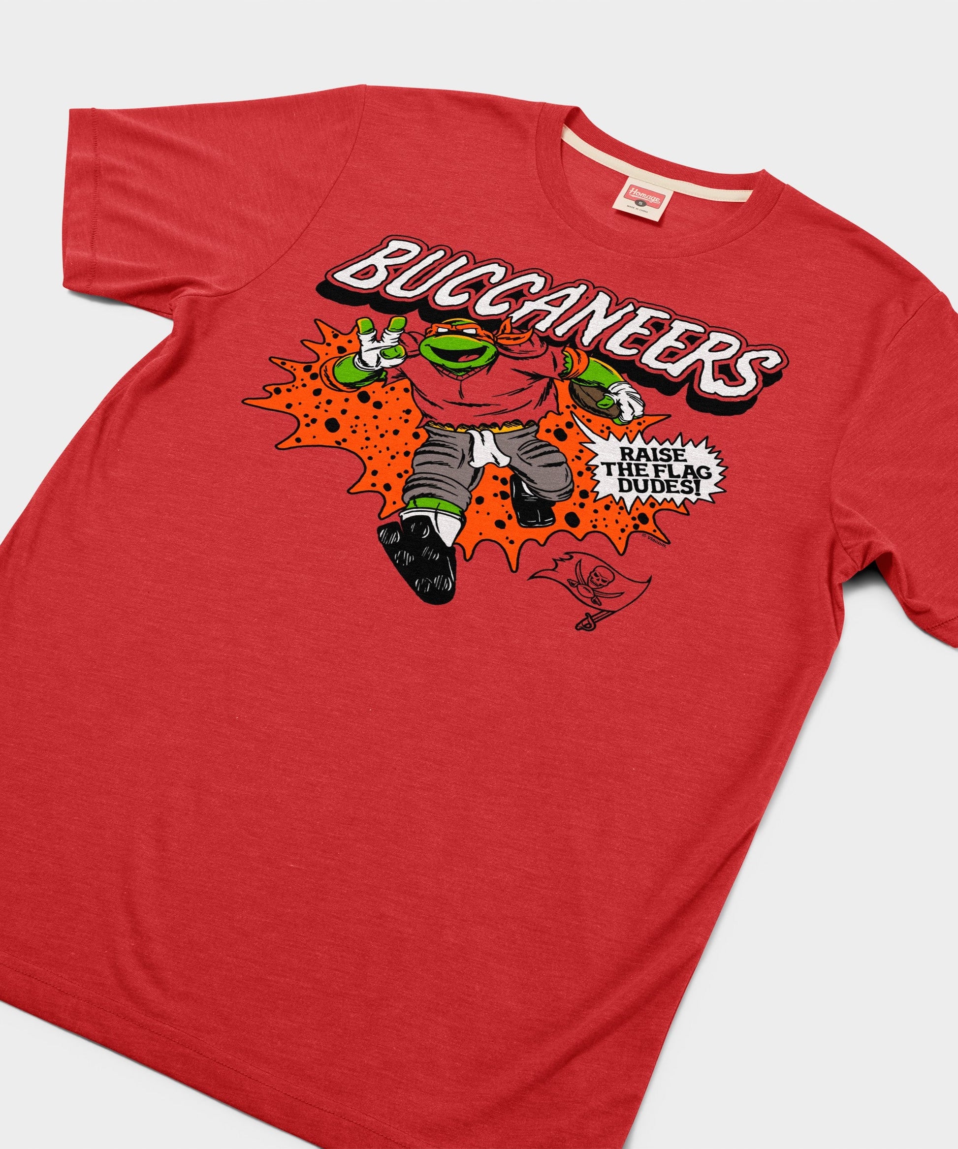 TMNT Michelangelo x Tampa Bay Buccaneers