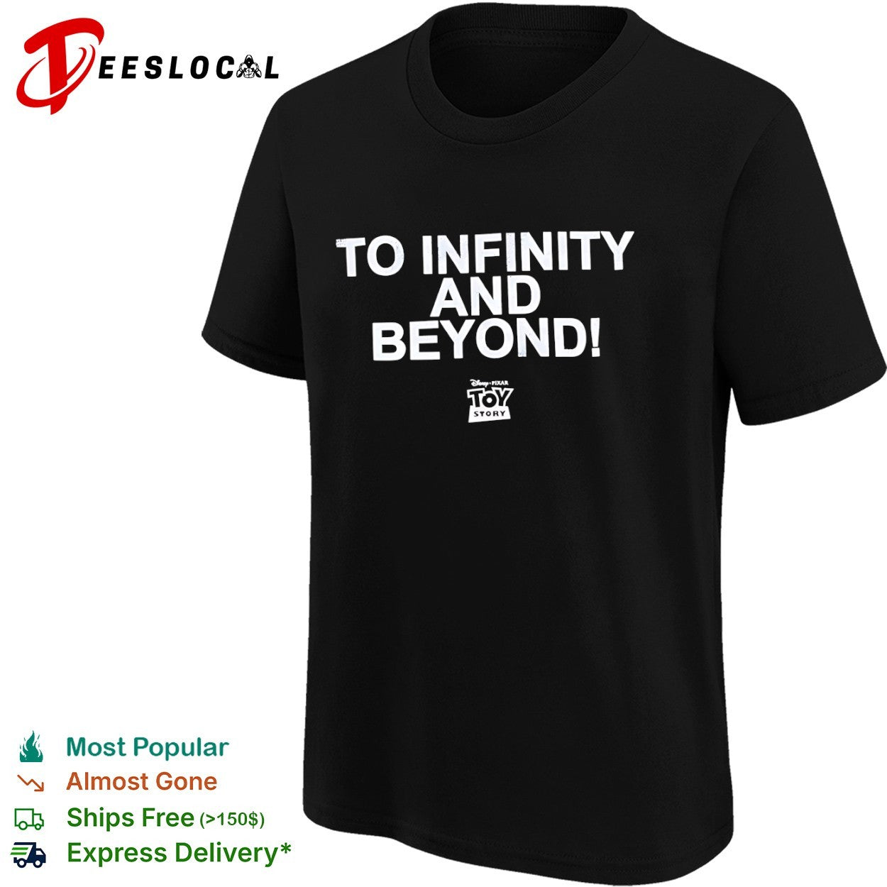 To Infinity and Beyond Toy Story Disney Pixar Buzz Lightyear shirt