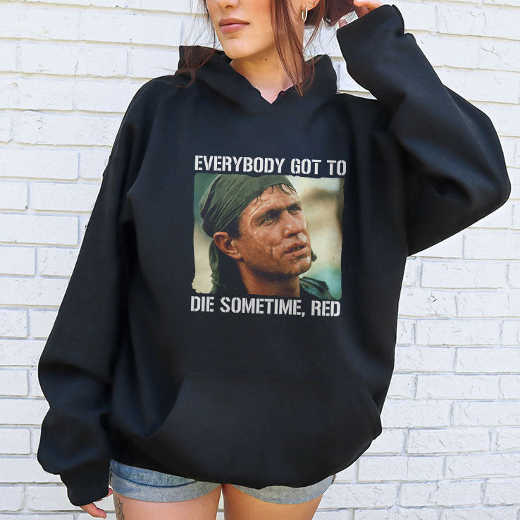 Tom Berenger Everybody Got To Die Sometime Red T Shirt