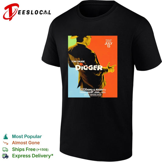 Tom Cruise Digger pointing finger movie poster shirt