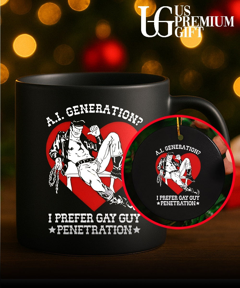 Tom of Finland Leather Man AI Generation I Prefer Gay Guy Penetration shirt