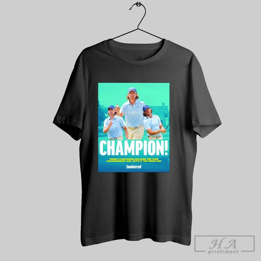 Tommy Fleetwood Has Won The Tour Championship And With It The Fedex Cup Graphic - clothing by TeeHivey.com