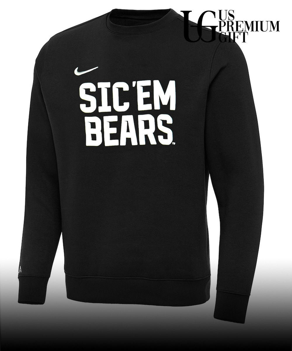 Tony Greene wearing Sic ‘Em Bears shirt