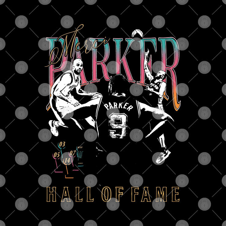 Tony Parker Hall Of Fame T Shirt