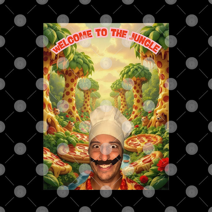 Tony Pepperoni Welcome To The Jungle Pizza Shirt